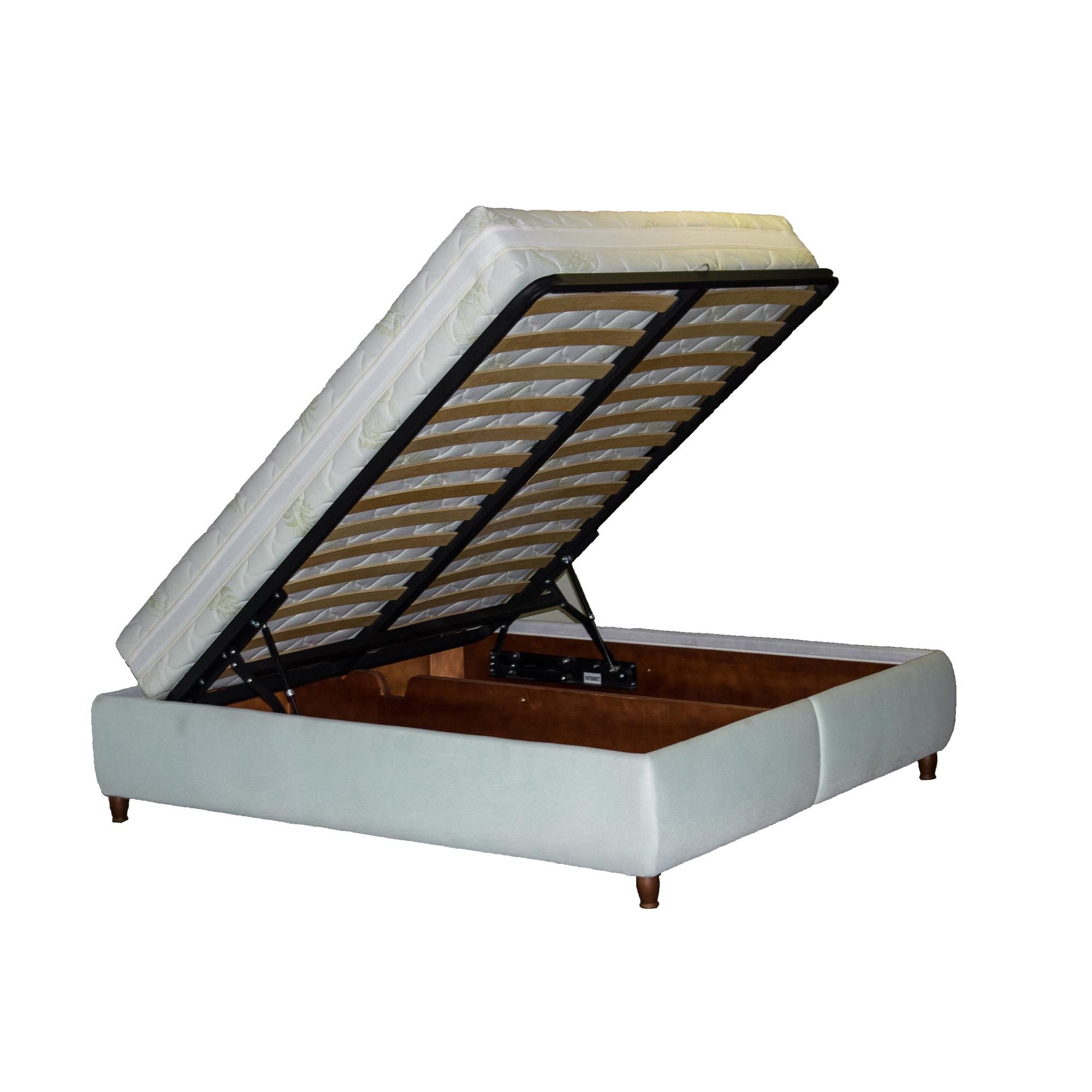 Letto contenitore meccanismo: letto contenitore testata imbottita ...