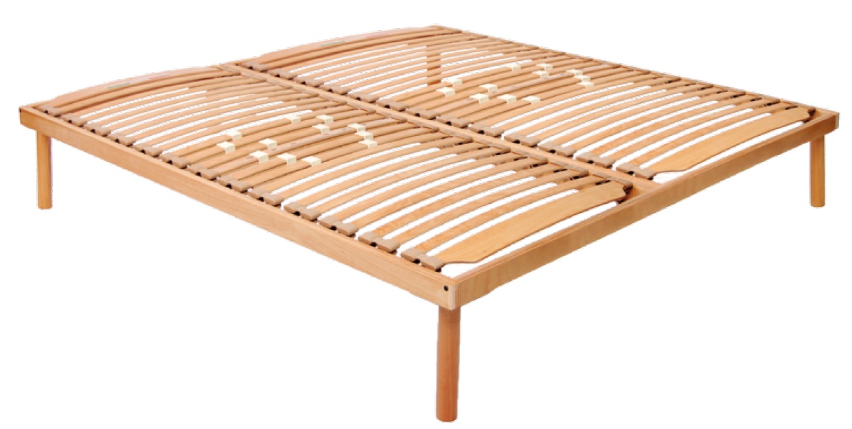 "Parigi" basic wooden double bed base
