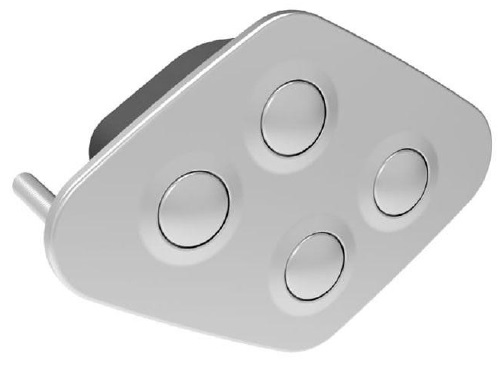 Pulsantiera Rombo 4 tasti