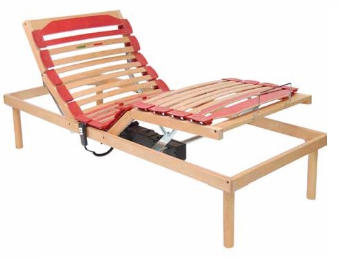 "Roma" electric wooden bed base