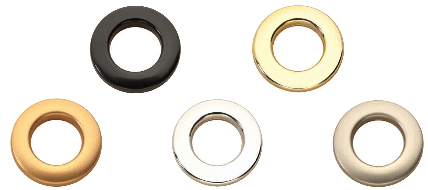 Coloured plastic rings