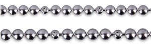 "Nickel" overnails punched strip