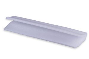 Profilo in foam ad 'L' bianco