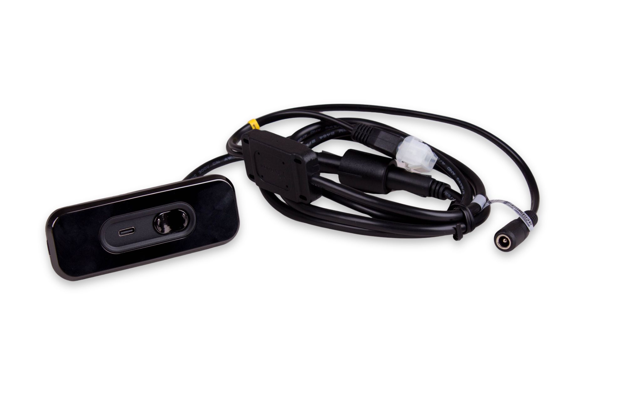 Pulsantiera Futura 1 Tasto + USBC Cromo nero - immagine 3