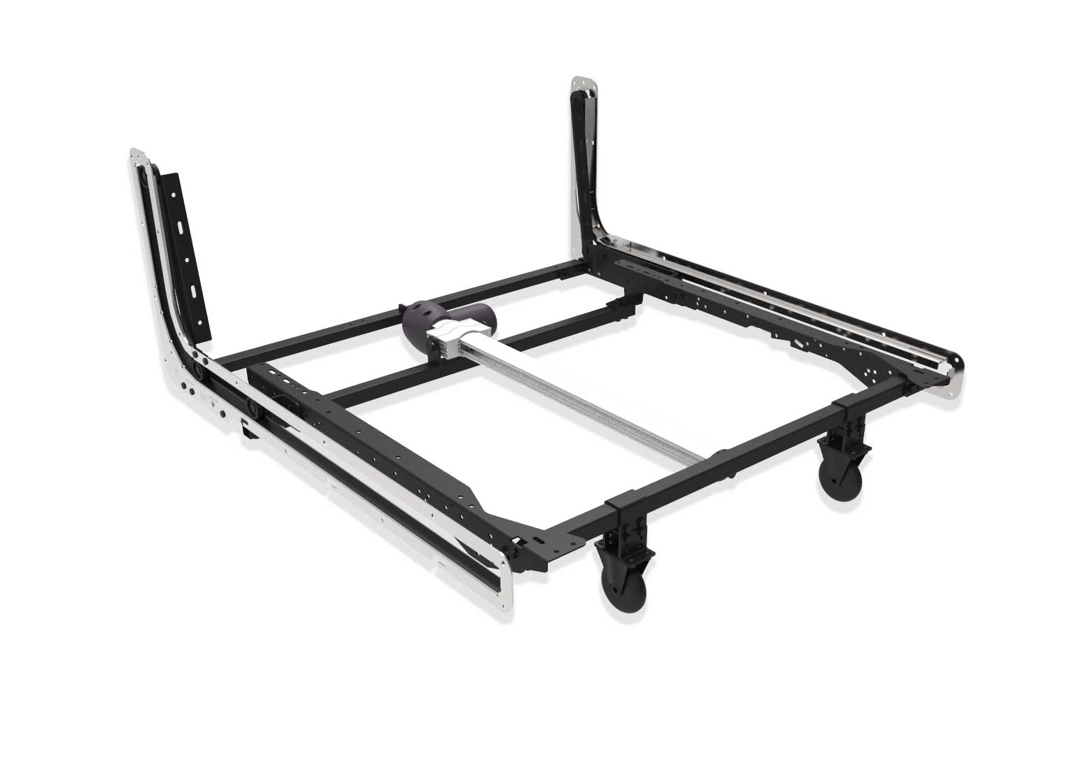 Sitting bed motorized